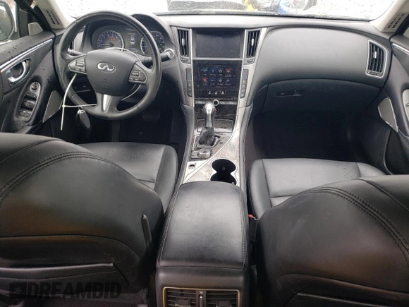 2017 Infiniti Q50 Premium z VIN JN1EV7AP6HM733365, wystawiony jako Copart lot #47551995 z przebiegiem 103 669 mil mil oraz Szkody całkowita. Historia ofert i sprzedaży dostępna na DreamBid. Obrazek 8.