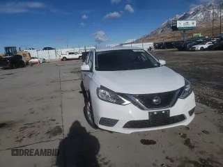 2019 Nissan Sentra SV with VIN 3N1AB7AP5KY279332, listed as a Copart auction lot 87600345 with 63,696 mi miles and Salvage Title. Bid and sale history available at DreamBid. Image 10.