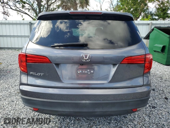 2016 Honda Pilot EX-L z VIN 5FNYF5H50GB008917, wystawiony jako Copart lot #56918335 z przebiegiem 82 691 mil mil oraz Szkoda całkowita • Salvage title. Historia ofert i sprzedaży dostępna na DreamBid. Obrazek 6.