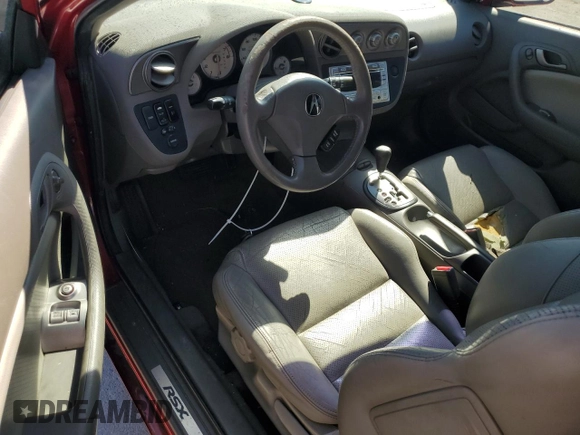 2005 Acura RSX with VIN JH4DC54855S014993, listed as a Copart auction lot 70975864 with 0 mi miles and Salvage Title. Bid and sale history available at carsss.com. Image 8.