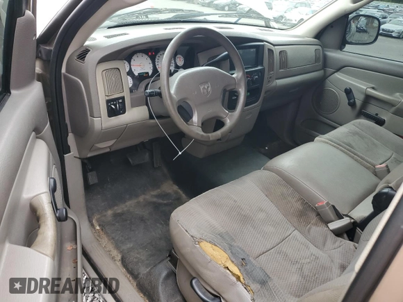 2002 Dodge 1500 with VIN 1D7HA16K52J232739, listed as a Copart auction lot 73134014 with 143,950 mi miles and Salvage Title. Bid and sale history available at DreamBid. Image 8.