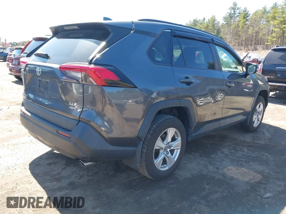 2019 Toyota RAV4 XLE with VIN 2T3P1RFV1KW056420, listed as a IAAI auction lot 41982282 with 53,424 mi miles and . Bid and sale history available at DreamBid. Image 4.