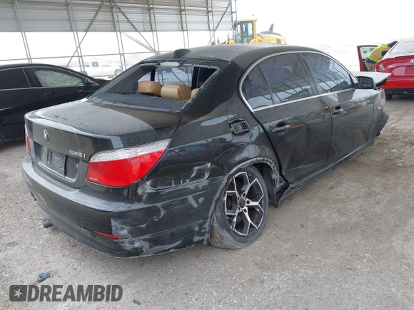 2010 BMW 5 Series 528i with VIN WBANU5C56AC126505, listed as a IAAI auction lot 42072076 with Not Provided miles and . Bid and sale history available at carsss.com. Image 4.