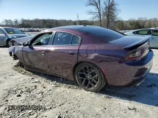 2021 Dodge Charger SXT with VIN 2C3CDXBG4MH512774, listed as a Copart auction lot 48334885 with 30,156 mi miles and Salvage Title. Bid and sale history available at carsss.com. Image 2.