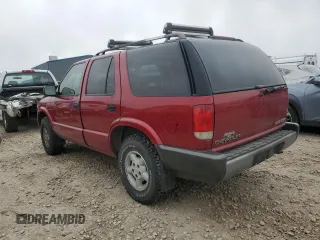 1995 Chevrolet Blazer with VIN 1GNDT13W2S2236856, listed as a Copart auction lot 47813165 with 862,143 mi miles and Salvage title. Bid and sale history available at DreamBid. Image 2.