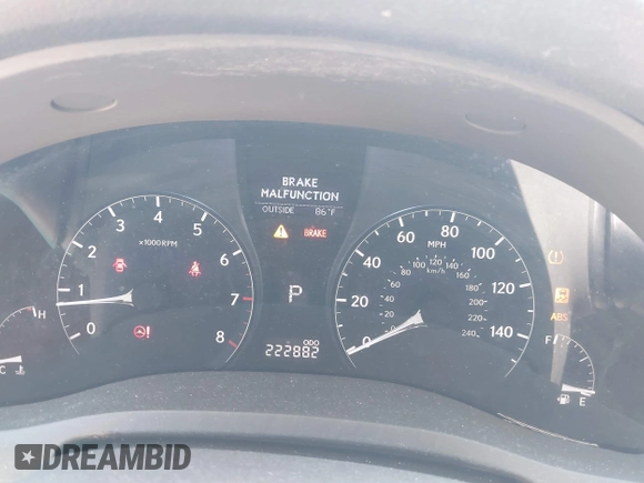 2010 Lexus RX 350 with VIN 2T2BK1BA9AC026095, listed as a IAAI auction lot 42277958 with 222,882 mi miles and . Bid and sale history available at DreamBid. Image 7.