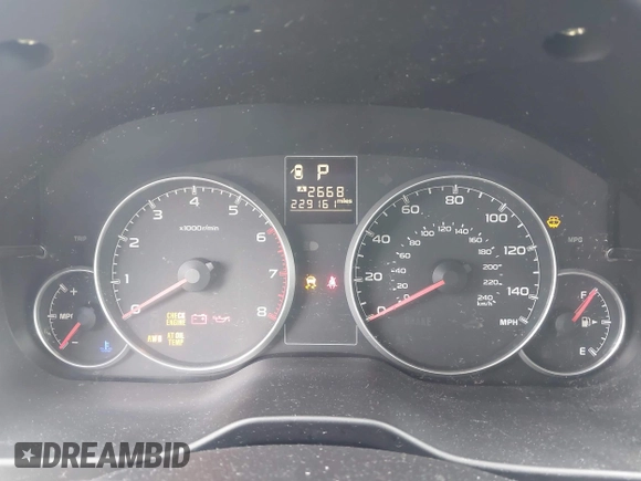 2013 Subaru Outback Premium with VIN 4S4BRCBCXD3278637, listed as a IAAI auction lot 42810017 with 229,161 mi miles and . Bid and sale history available at DreamBid. Image 7.