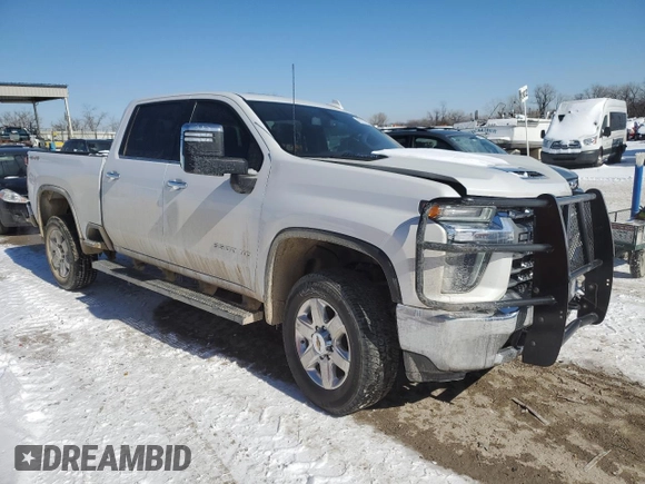 2022 Chevrolet Silverado 3500HD LTZ z VIN 1GC4YUEY4NF273091, wystawiony jako Copart lot #45113795 z przebiegiem 123 680 mil mil oraz Szkoda całkowita • Salvage title. Historia ofert i sprzedaży dostępna na DreamBid. Obrazek 4.