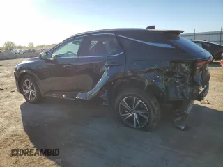 2024 Lexus RX with VIN 2T2BAMCA9RC043655, listed as a Copart auction lot 74628044 with 25,333 mi miles and Salvage Title. Bid and sale history available at carsss.com. Image 2.
