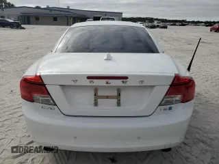 2012 Volvo C70 T5 with VIN YV1672MC4CJ130555, listed as a Copart auction lot 41596305 with 69,369 mi miles and Salvage Title. Bid and sale history available at carsss.com. Image 6.