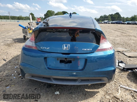 2011 Honda CR-Z EX with VIN JHMZF1D69BS014057, listed as a Copart auction lot 64635025 with 96,076 mi miles and Clean title. Bid and sale history available at DreamBid. Image 6.