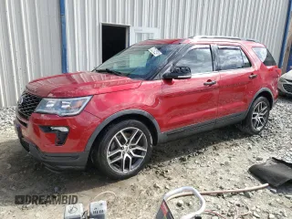2018 Ford Explorer Sport with VIN 1FM5K8GT2JGB04928, listed as a Copart auction lot 49405445 with 75,708 mi miles and Clean Title. Bid and sale history available at DreamBid. Image 1.