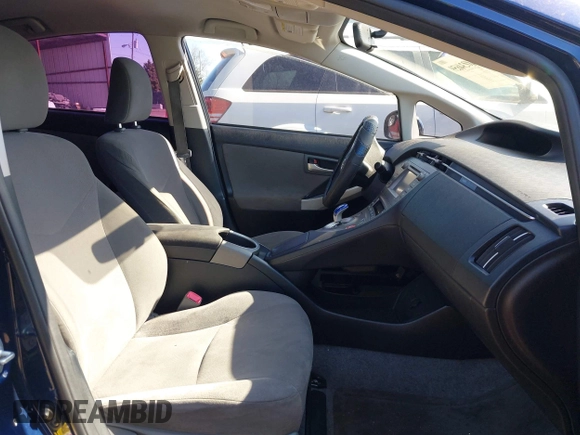 2012 Toyota Prius One with VIN JTDKN3DU0C1590224, listed as a IAAI auction lot 42034659 with Not Provided miles. Bid and sale history available at carsss.com. Image 5.