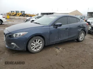 2016 Mazda 3 i Touring with VIN 3MZBM1V75GM280107, listed as a Copart auction lot 53711545 with 58,032 mi miles and Salvage Title. Bid and sale history available at DreamBid. Image 1.