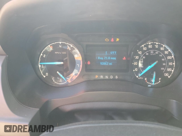 2021 Ford Ranger XL with VIN 1FTER1FHXMLD03953, listed as a Copart auction lot 54897235 with 92,862 mi miles and Salvage title. Bid and sale history available at DreamBid. Image 9.
