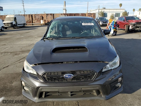 2018 Subaru WRX Premium with VIN JF1VA1C69J9836370, listed as a Copart auction lot 42050185 with 45,688 mi miles and Salvage Title. Bid and sale history available at carsss.com. Image 5.