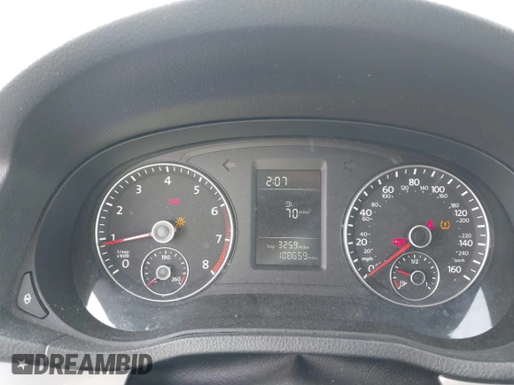 2012 Volkswagen Passat S with VIN 1VWAP7A39CC074793, listed as a IAAI auction lot 41626730 with 108,659 mi miles and . Bid and sale history available at DreamBid. Image 7.