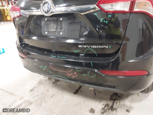 2020 Buick Envision Essence with VIN LRBFXCSA9LD034558, listed as a IAAI auction lot 41700843 with 52,555 mi miles. Bid and sale history available at carsss.com. Image 6.