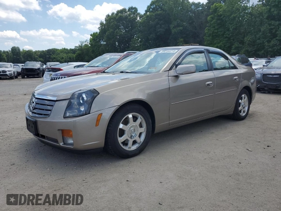 2003 Cadillac CTS with VIN 1G6DM57N530145580, listed as a Copart auction lot 58234414 with 153,227 mi miles and Salvage Title. Bid and sale history available at carsss.com. Image 1.