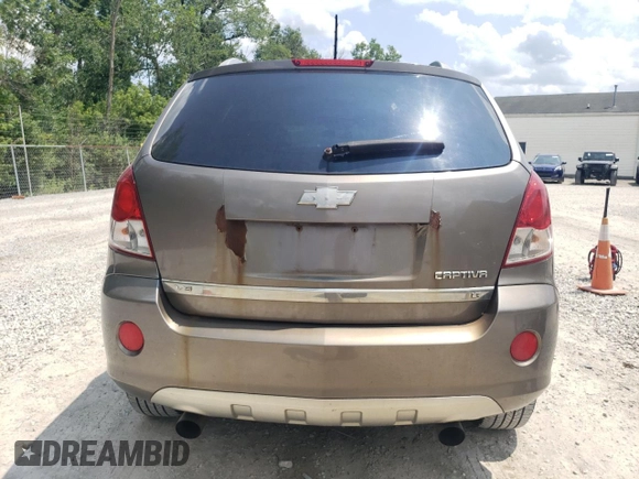 2012 Chevrolet Captiva Sport LT with VIN 3GNAL3E5XCS600661, listed as a Copart auction lot 63047534 with 154,734 mi miles and Clean Title. Bid and sale history available at DreamBid. Image 6.