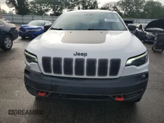 2021 Jeep Cherokee Trailhawk with VIN 1C4PJMBX7MD209604, listed as a Copart auction lot 59289355 with 44,627 mi miles and Salvage title. Bid and sale history available at DreamBid. Image 5.