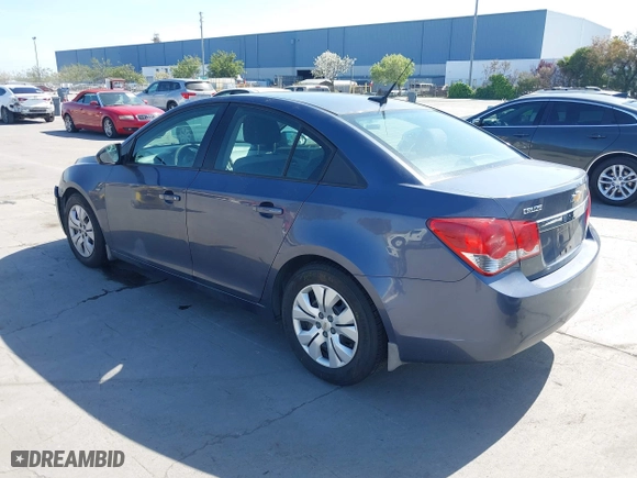 2013 Chevrolet Cruze LS with VIN 1G1PA5SG8D7298080, listed as a IAAI auction lot 42004205 with 127,834 mi miles. Bid and sale history available at carsss.com. Image 3.