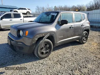 2018 Jeep Renegade Sport with VIN ZACCJBAB9JPH28790, listed as a Copart auction lot 48941055 with 93,673 mi miles and Salvage Title. Bid and sale history available at carsss.com. Image 1.
