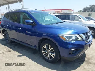 2017 Nissan Pathfinder Platinum with VIN 5N1DR2MN0HC616120, listed as a IAAI auction lot 42493238 with 90,960 mi miles and . Bid and sale history available at DreamBid. Image 1.