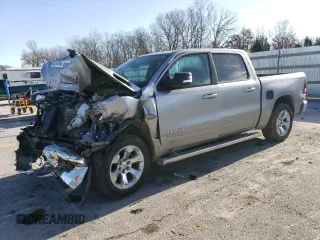 2020 Ram 1500 Lone Star with VIN 1C6SRFFT3LN151173, listed as a Copart auction lot 85144194 with Not provided miles and Salvage title. Bid and sale history available at DreamBid. Image 1.