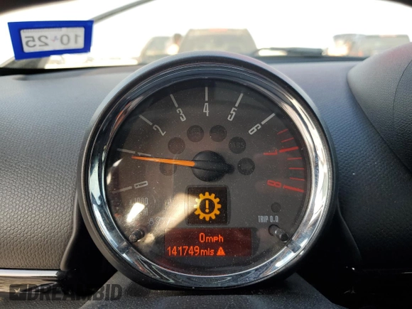 2016 MINI Countryman John Cooper Works with VIN WMWXD1C59GWT97602, listed as a Copart auction lot 52898605 with 141,749 mi miles and Salvage Title. Bid and sale history available at DreamBid. Image 9.