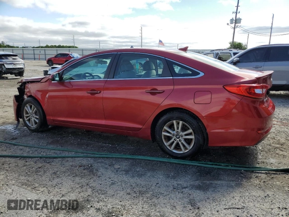 2017 Hyundai Sonata 2.4L with VIN 5NPE24AF3HH516541, listed as a Copart auction lot 52122975 with 117,206 mi miles and Salvage Title. Bid and sale history available at carsss.com. Image 2.