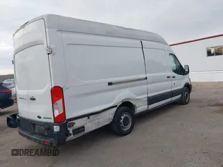 2017 Ford Transit Cargo with VIN 1FTBW3XG7HKA27501, listed as a IAAI auction lot 41420053 with 394,696 mi miles. Bid and sale history available at carsss.com. Image 4.