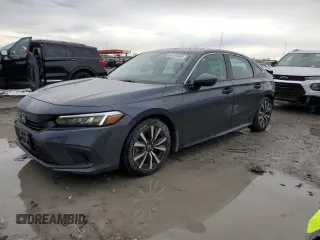 2023 Honda Civic EX z VIN 2HGFE1F78PH308112, wystawiony jako Copart lot #54184645 z przebiegiem 113 024 mil mil oraz Szkoda całkowita • Salvage title. Historia ofert i sprzedaży dostępna na DreamBid. Obrazek 1.