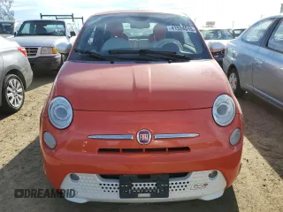 2013 FIAT 500e with VIN 3C3CFFGE1DT752612, listed as a Copart auction lot 41524515 with 56,659 mi miles and Salvage Title. Bid and sale history available at carsss.com. Image 5.
