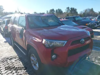 2018 Toyota 4Runner SR5 with VIN JTEBU5JR0J5546398, listed as a IAAI auction lot 41659287 with 101,052 mi miles. Bid and sale history available at carsss.com. Image 1.
