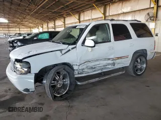 2001 GMC Yukon SLT with VIN 1GKEK13T81J167153, listed as a Copart auction lot 45693145 with 193,059 mi miles and Salvage Title. Bid and sale history available at carsss.com. Image 1.