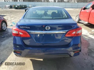 2018 Nissan Sentra S with VIN 3N1AB7AP1JY322580, listed as a Copart auction lot 51759735 with 37,812 mi miles and Non Repairable. Bid and sale history available at carsss.com. Image 6.