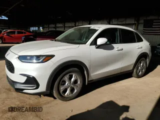 2024 Honda HR-V LX with VIN 3CZRZ1H34RM737966, listed as a Copart auction lot 59611125 with 30,486 mi miles and Salvage title. Bid and sale history available at DreamBid. Image 1.