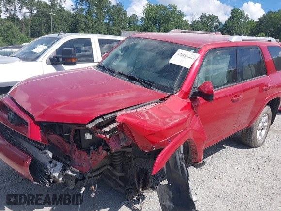 2015 Toyota 4Runner SR5 with VIN JTEZU5JR5F5088539, listed as a IAAI auction lot 42500686 with 183,215 mi miles and . Bid and sale history available at DreamBid. Image 2.