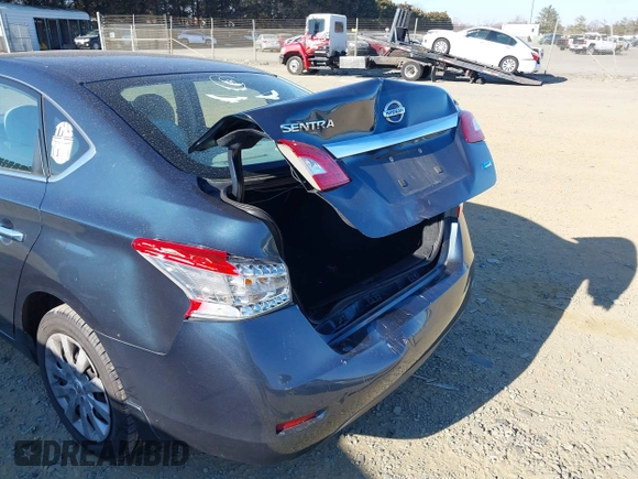 2014 Nissan Sentra S with VIN 3N1AB7AP1EY319362, listed as a IAAI auction lot 41717144 with 217,359 mi miles and . Bid and sale history available at DreamBid. Image 6.