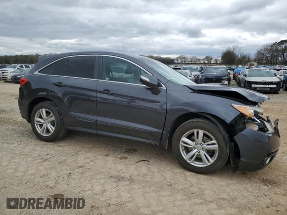 2014 Acura RDX Technology with VIN 5J8TB4H58EL007686, listed as a Copart auction lot 49605425 with 170,945 mi miles and Salvage Title. Bid and sale history available at DreamBid. Image 4.