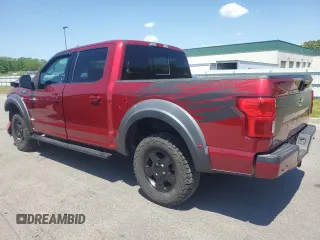 2018 Ford F-150 XL with VIN 1FTEW1E59JFE69696, listed as a Copart auction lot 55528584 with 77,186 mi miles and Salvage Title. Bid and sale history available at carsss.com. Image 2.