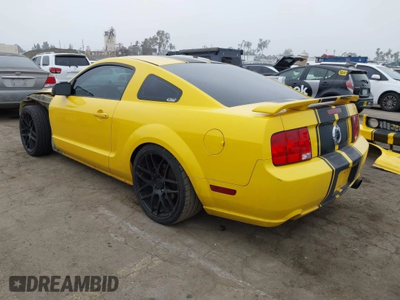 2006 Ford Mustang GT Deluxe with VIN 1ZVFT82H165206827, listed as a IAAI auction lot 42031340 with 256,919 mi miles. Bid and sale history available at carsss.com. Image 3.