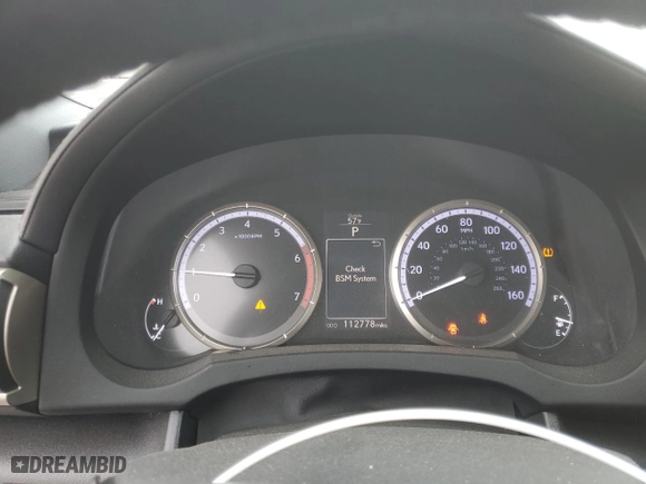 2016 Lexus RC 200t with VIN JTHHA5BC1G5000878, listed as a Copart auction lot 42168905 with 112,778 mi miles and Salvage Title. Bid and sale history available at carsss.com. Image 9.
