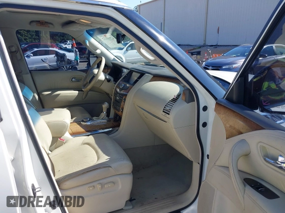 2014 Infiniti QX80 z VIN JN8AZ2NC1E9352276, wystawiony jako IAAI lot #42199182 z przebiegiem 173 548 mil mil oraz . Historia ofert i sprzedaży dostępna na DreamBid. Obrazek 5.