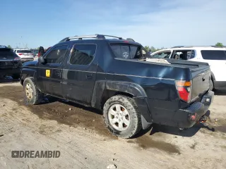 2006 Honda Ridgeline RTL with VIN 2HJYK16586H532201, listed as a Copart auction lot 53945235 with Not Provided miles and Clean Title. Bid and sale history available at DreamBid. Image 2.