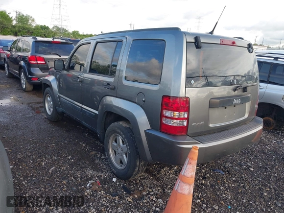 2012 Jeep Liberty Sport with VIN 1C4PJMAK1CW198611, listed as a IAAI auction lot 42187221 with 118,623 mi miles. Bid and sale history available at carsss.com. Image 3.