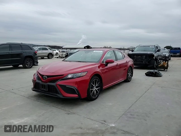 2023 Toyota Camry SE with VIN 4T1G11AK0PU172352, listed as a Copart auction lot 46303455 with 54,374 mi miles and Clean Title. Bid and sale history available at DreamBid. Image 13.