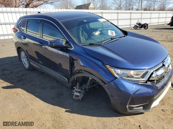2018 Honda CR-V EX with VIN 7FARW2H50JE041009, listed as a Copart auction lot 49894075 with 44,180 mi miles and Salvage Title. Bid and sale history available at carsss.com. Image 4.