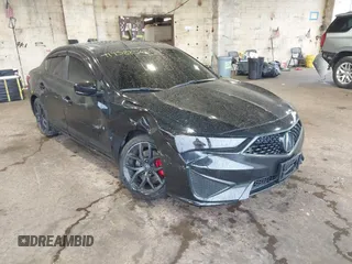2021 Acura ILX w/Premium Package with VIN 19UDE2F74MA003794, listed as a IAAI auction lot 41938856 with 31,857 mi miles. Bid and sale history available at carsss.com. Image 1.